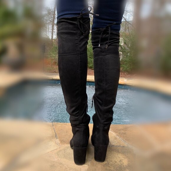 Franco Sarto Persis Heeled Over-The-Knee High Boots Sz8 - Picture 9 of 16